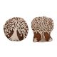Set of 2 Piece New Mix Wooden Printing Blocks